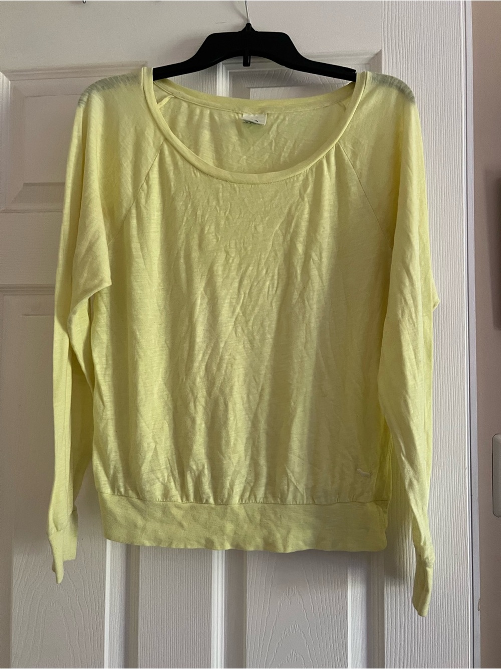 Light Yellow Victoria’s Secret Long Sleeve Pullover